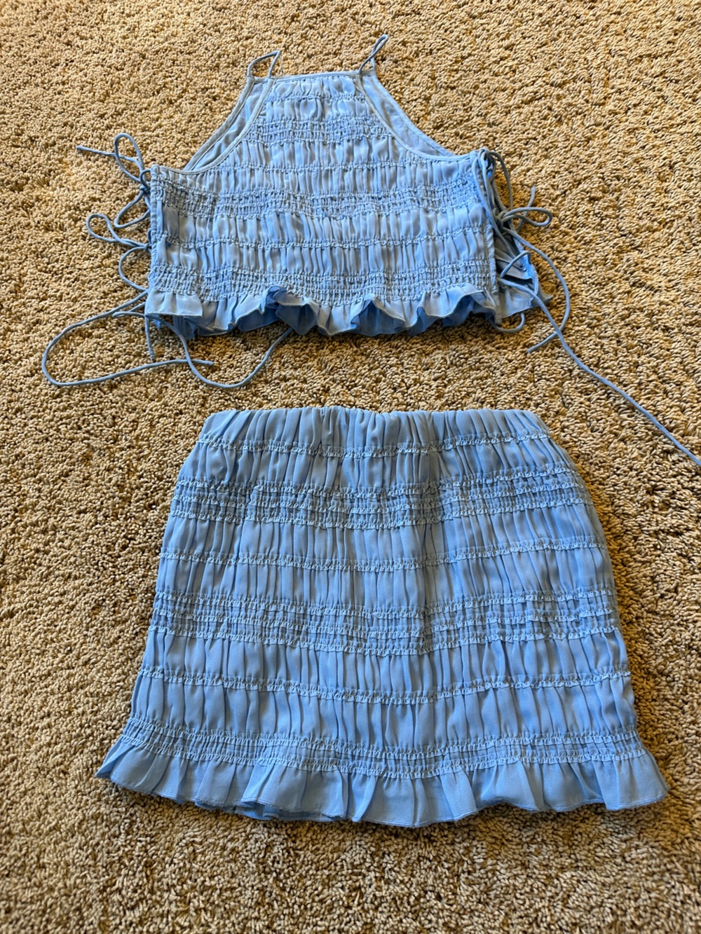 Abercrombie & Fitch Light Blue Matching Set - Picture 5 of 5
